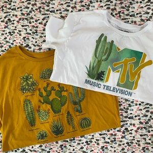 BRAND NEW tees cactus theme🌵